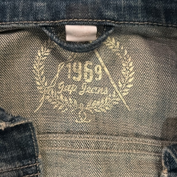 Girl’s GAP Jean Jacket Sz Medium 8 - Picture 2 of 3